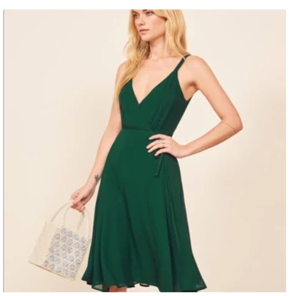 Reformation Dresses & Skirts - NWT White Reformation wrap dress